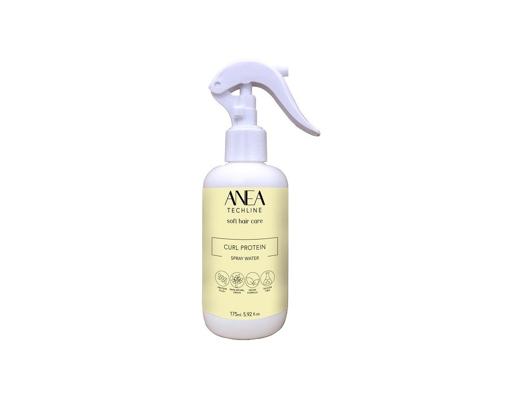 Anea Techline Curl Power Spray agua de proteínas para rizos 175 ml