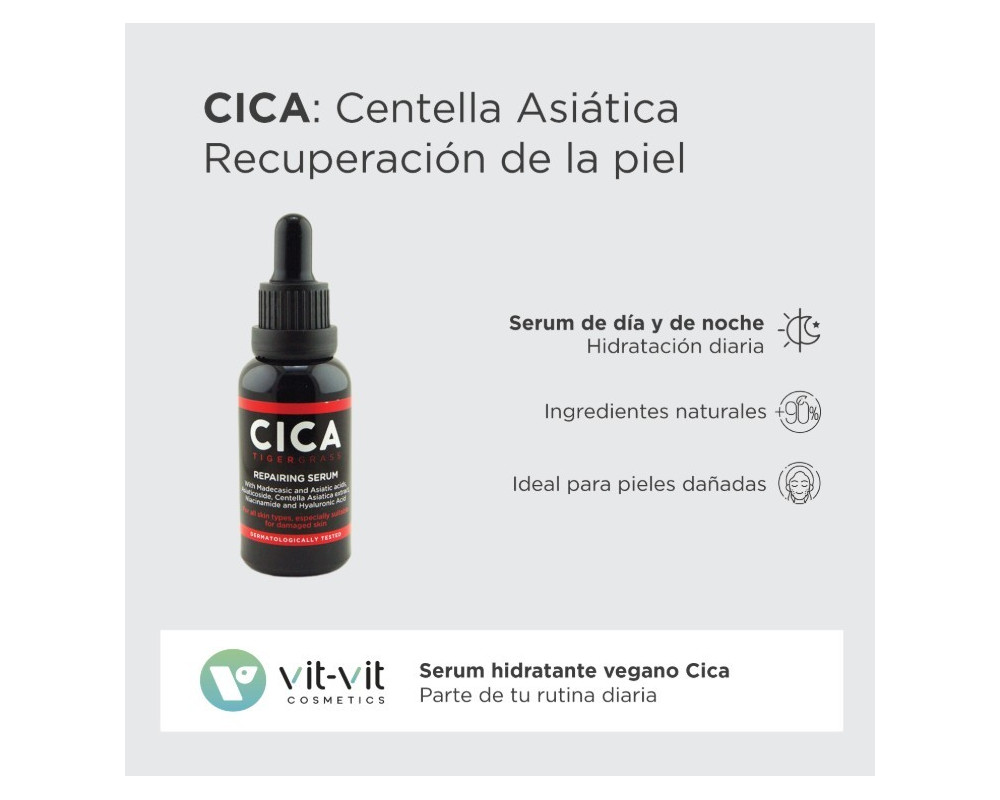 Vit Vit Cica serum para pieles castigadas 30ml