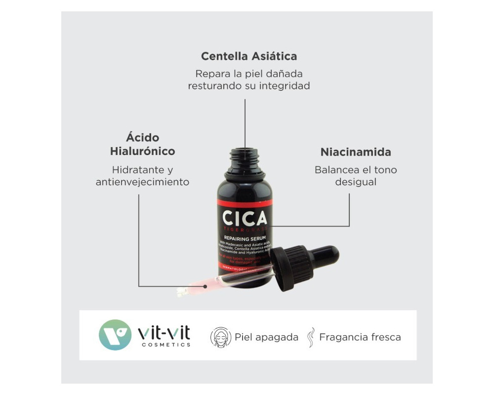 Vit Vit Cica serum para pieles castigadas 30ml