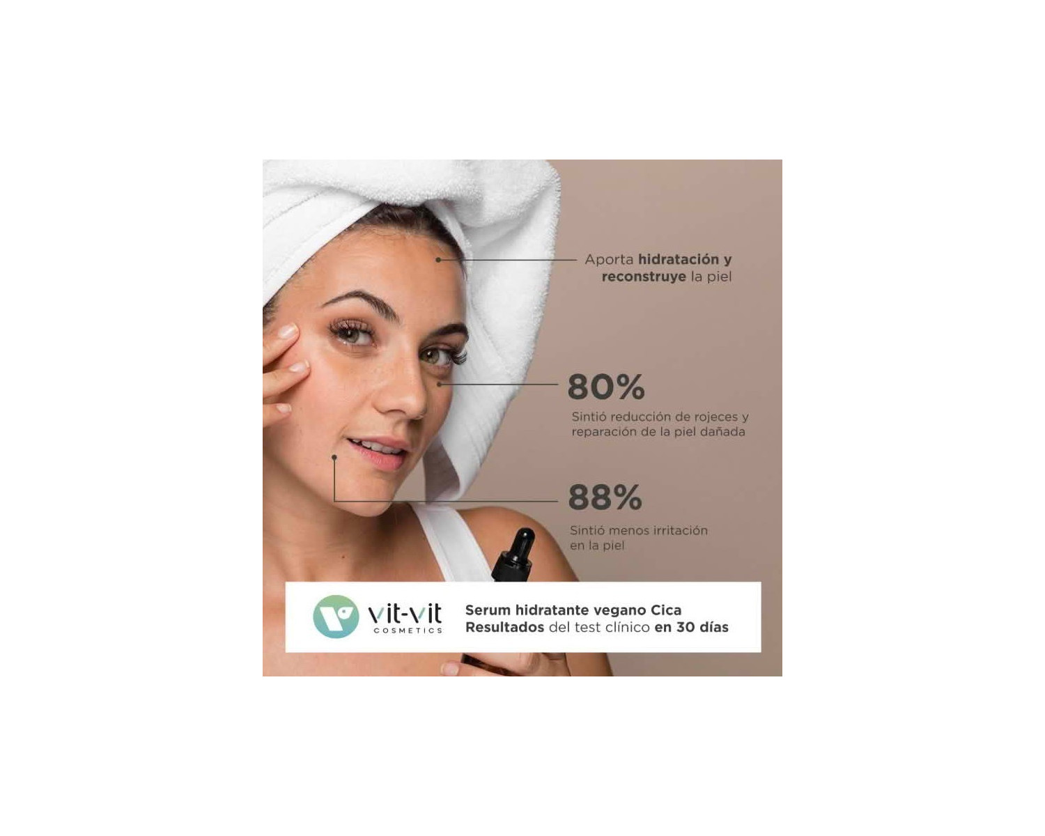 Vit Vit Cica serum para pieles castigadas 30ml