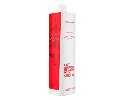 Trendy Hair Lait Shikiso Keratin With Ginseng acondicionador protector color 1000ml
