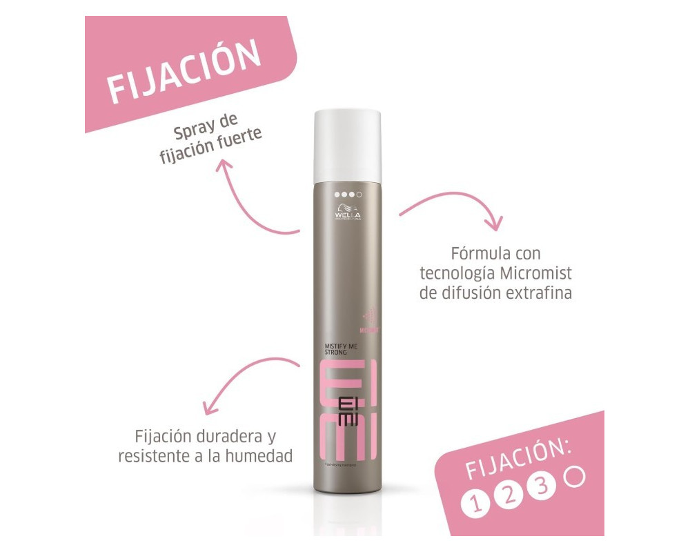 Wella Eimi Mistify Me Strong laca de secado rápido 75 ml
