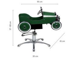 Silla para niños vintage metálica Eurostil 04728