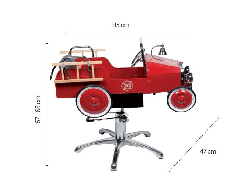 Silla para niños vintage metálica Eurostil 04727