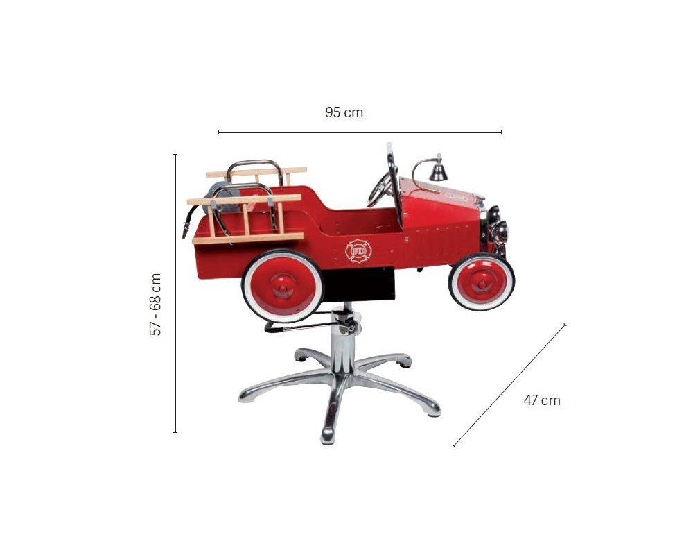 Silla para niños vintage metálica Eurostil 04727