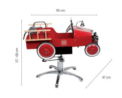 Silla para niños vintage metálica Eurostil 04727
