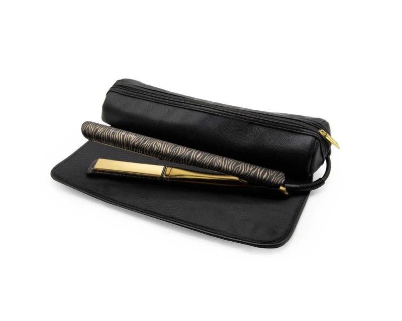 Kit Corioliss Plancha de pelo C5 Gold Zebra + Secador Wind Black Gold