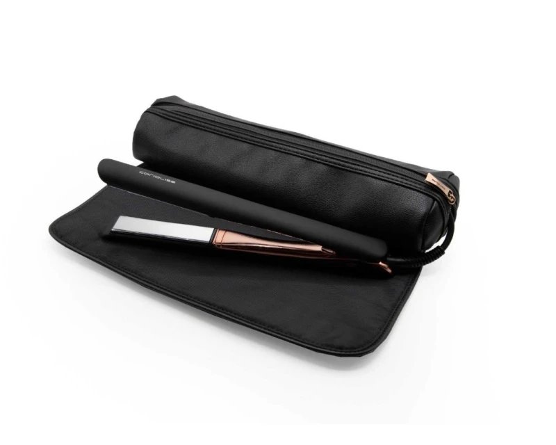 Kit Corioliss Plancha de pelo C5 Black Cooper + Secador Wind Black Chrome