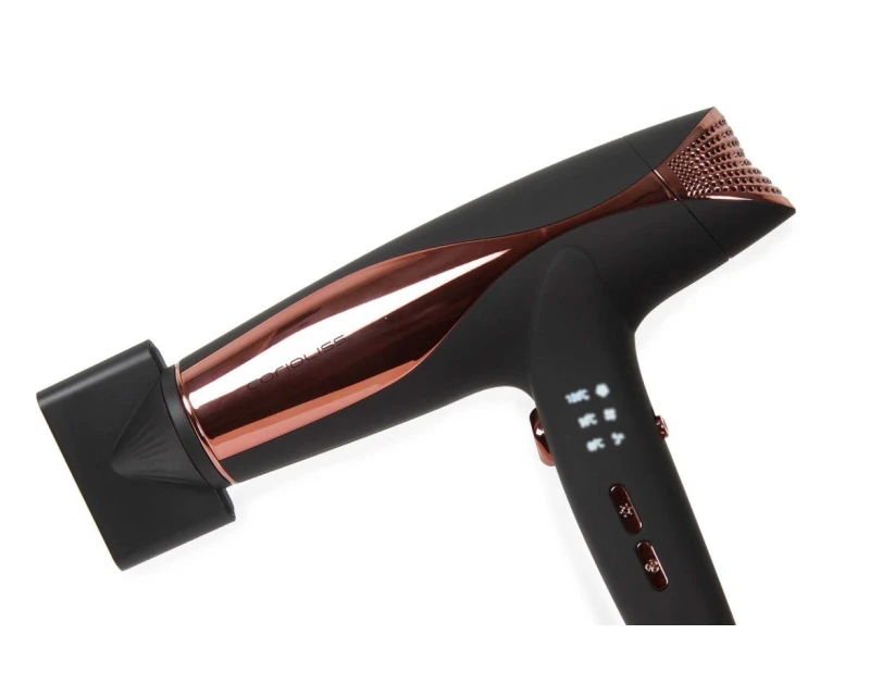 Kit Corioliss Plancha de pelo C5 Black Cooper + Secador Wind Black Chrome