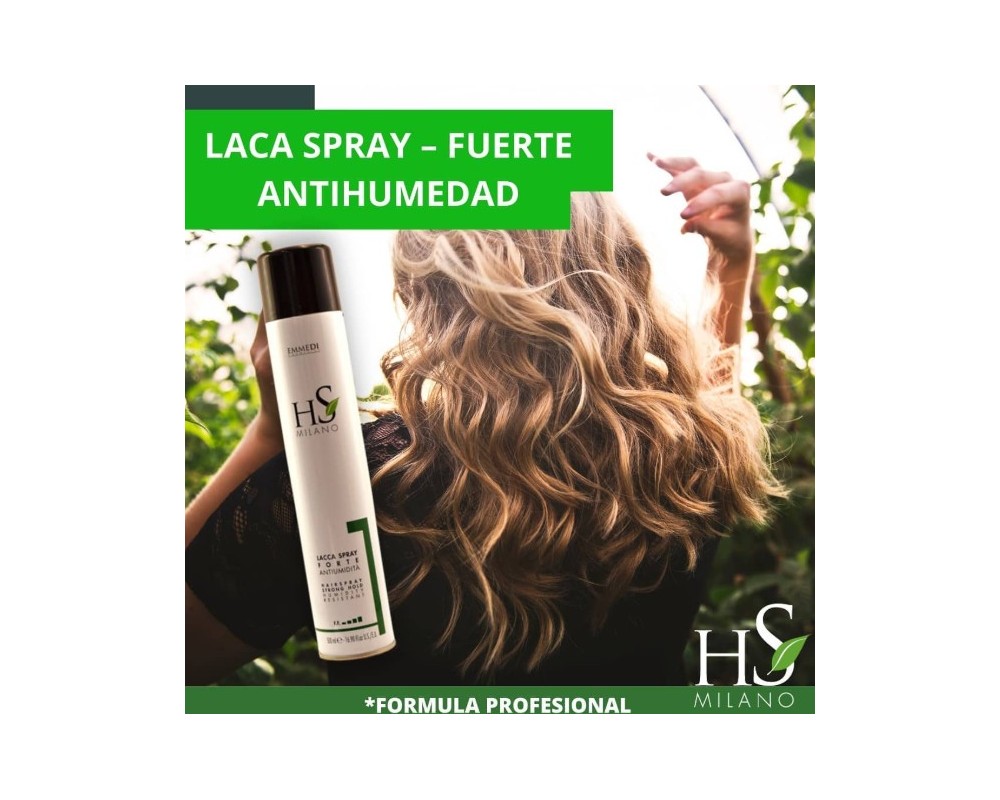 Hs Milano 1 laca spray fuerte 500ml