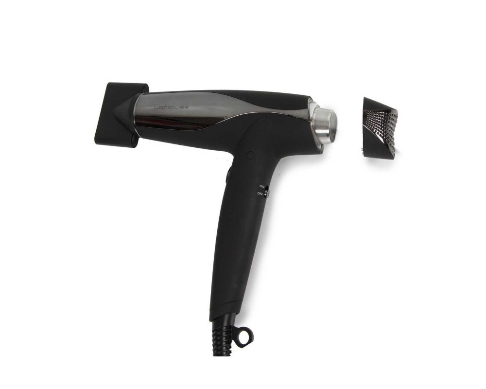 Corioliss Secador de pelo Wind Black Chrome