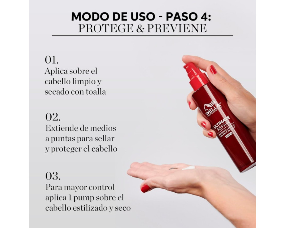 Wella Ultimate Repair Protective Leave-In protector contra daños capilares 140ml