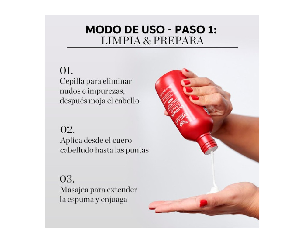 Wella Ultimate Repair champú reparador 250ml