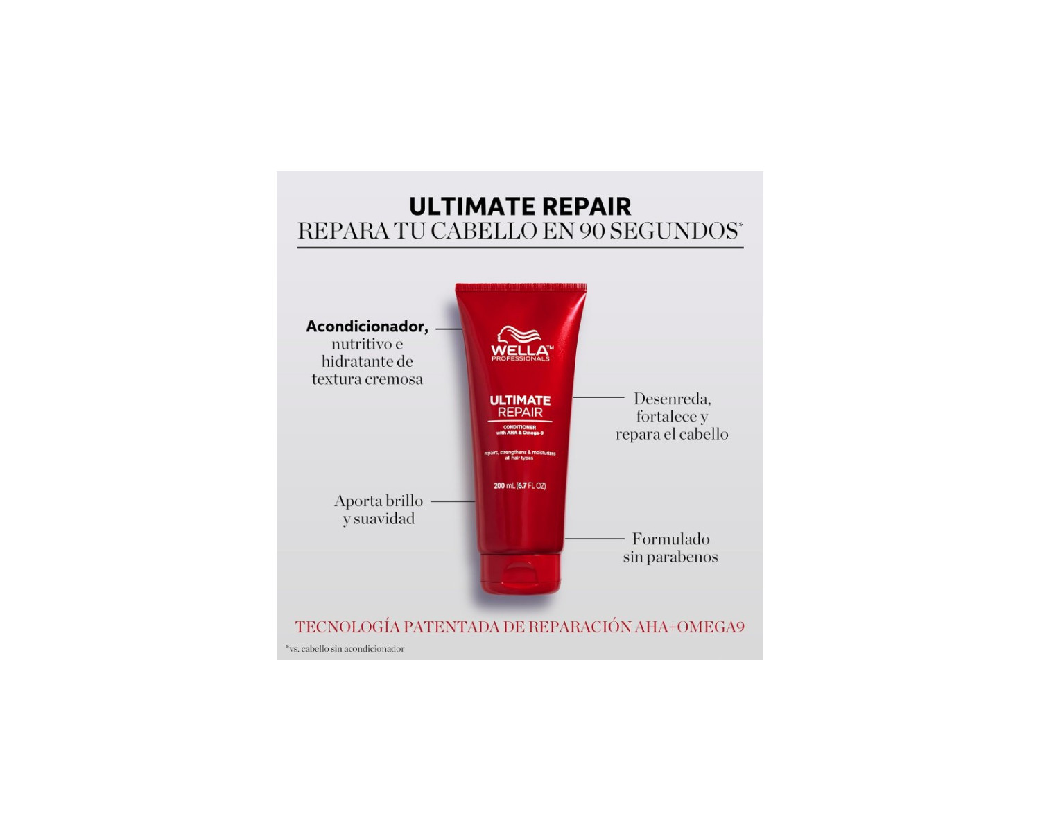 Wella Ultimate Repair Conditioner acondicionador para cabello dañado 200ml