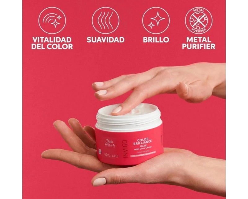 Wella Invigo Color Brilliance Mask mascarilla para cabello coloreado 500ml