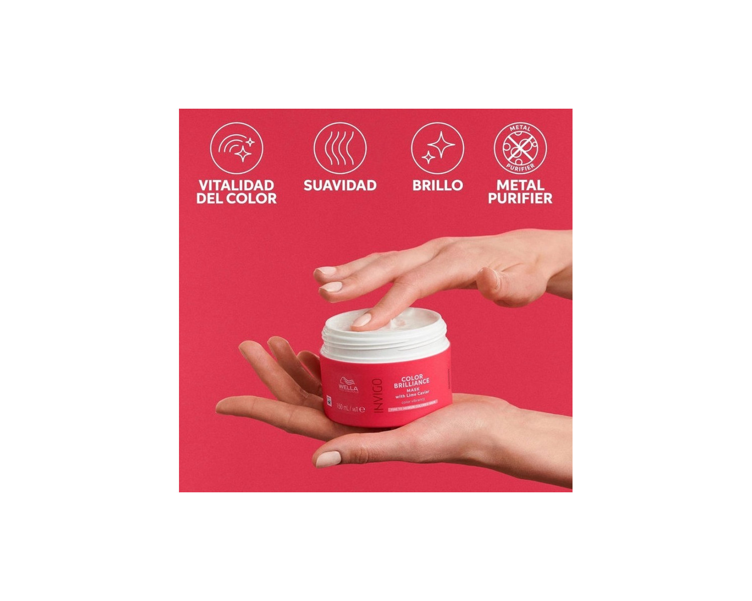 Wella Invigo Color Brilliance Mask mascarilla para cabello coloreado 150ml