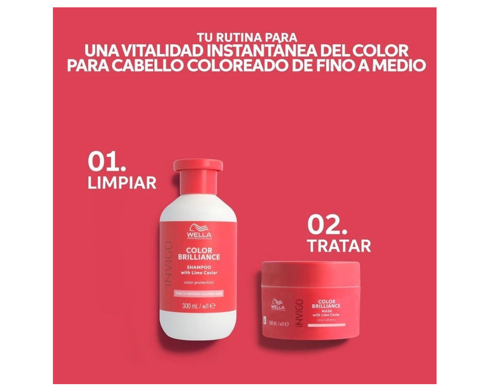 Wella Invigo Color Brilliance Mask mascarilla para cabello coloreado 150ml