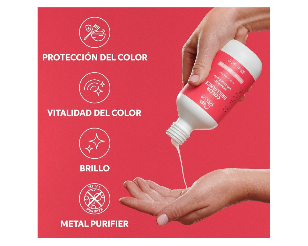 Wella Invigo Color Brilliance Shampoo champú protector de color 1000ml