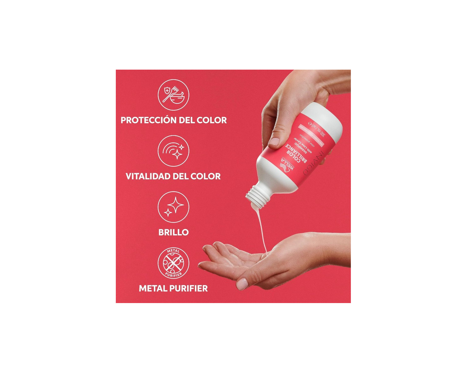 Wella Invigo Color Brilliance Shampoo champú protector de color 1000ml