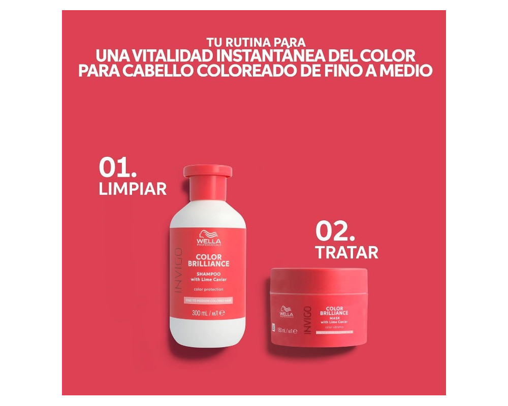 Wella Invigo Color Brilliance Shampoo champú protector de color 1000ml