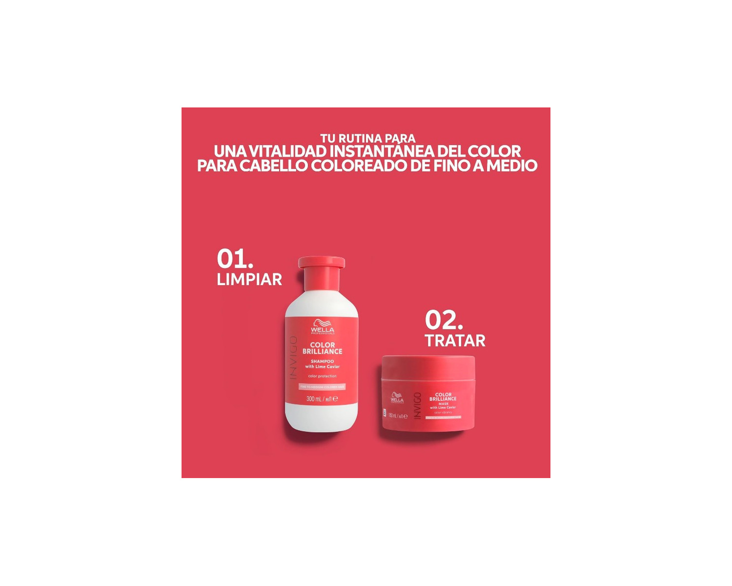Wella Invigo Color Brilliance Shampoo champú protector de color 1000ml