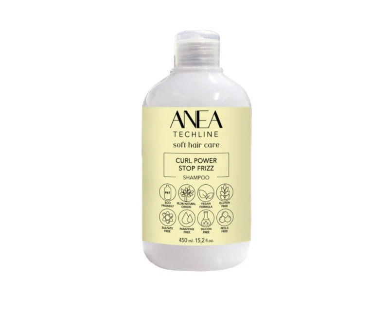 Anea Techline Curl Power Stop Frizz Mascarilla para rizos 275 ml