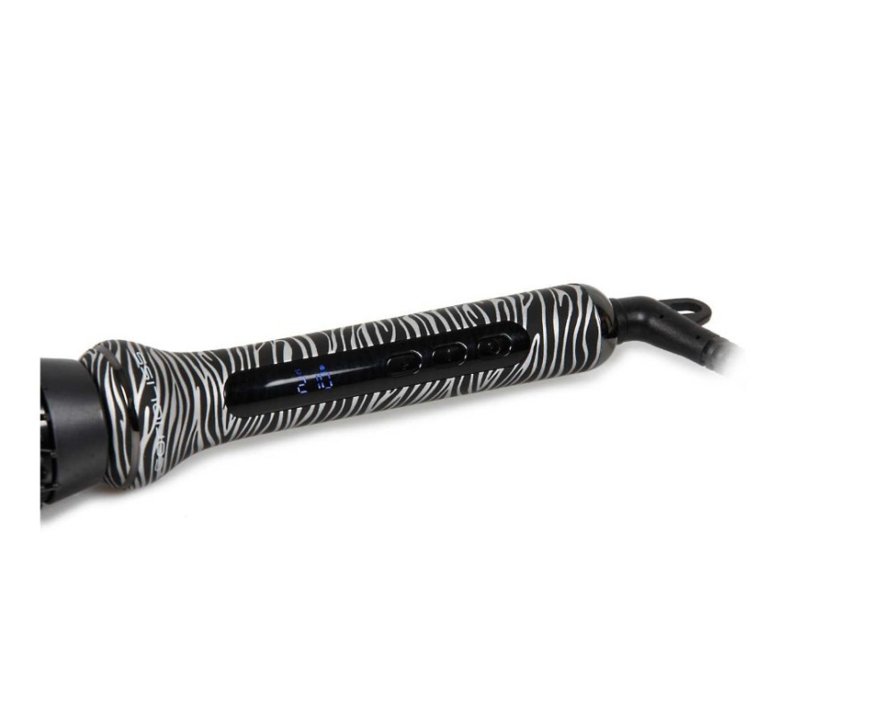 Kit Corioliss Plancha de pelo C3 Silver Zebra  + Cepillo Hot Brush Silver Zebra