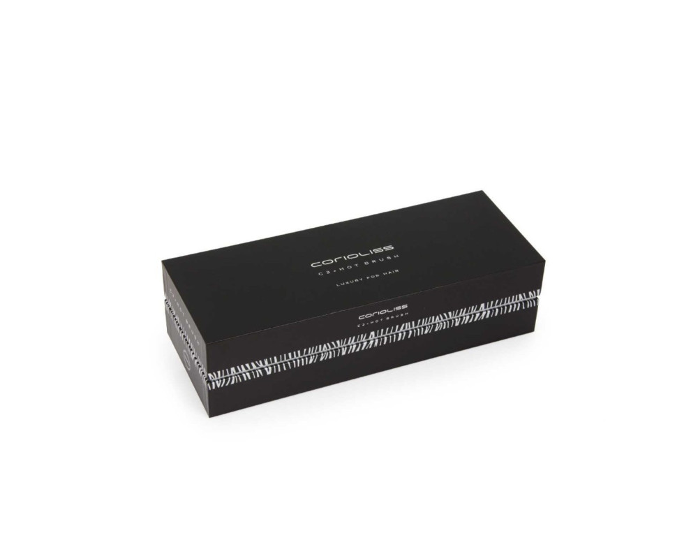 Kit Corioliss Plancha de pelo C3 Silver Zebra  + Cepillo Hot Brush Silver Zebra