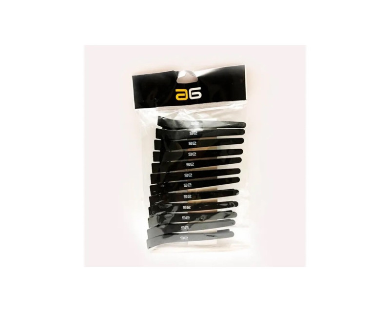 Ag Pinza Pico Pato Plast-Metal Colores 12 uds.