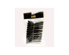 Ag Pinza Pico Pato Plast-Metal Colores 12 uds.