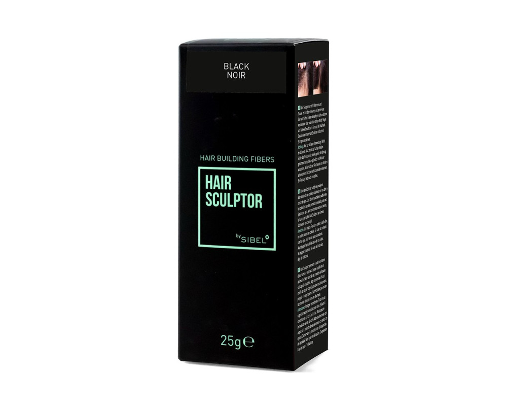 Hair Sculptor fibras capilares color negro 25g