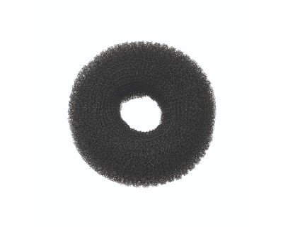 Sibel relleno moño cotton Donuts negro 9cm