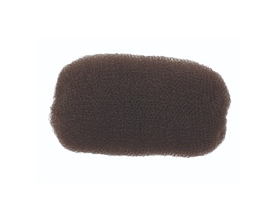 Sibel relleno moño nylon Grace castaño 13cm