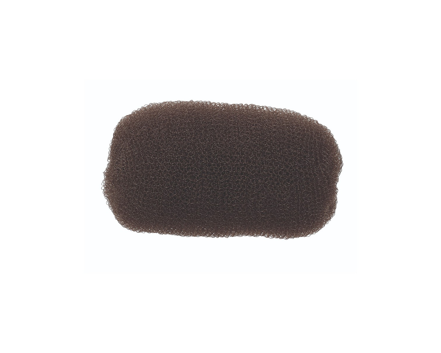Sibel relleno moño nylon Grace castaño 13cm