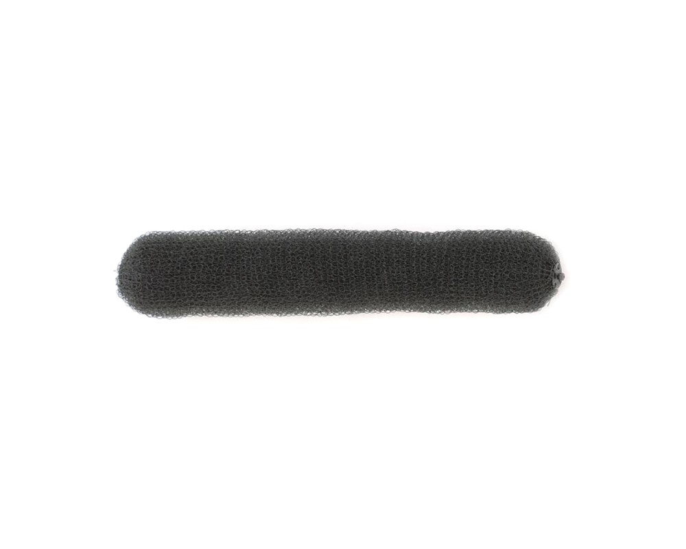Sibel relleno moño nylon espiral negro 23 cm