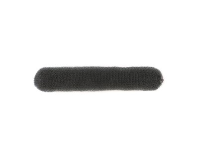 Sibel relleno moño nylon espiral negro 23 cm