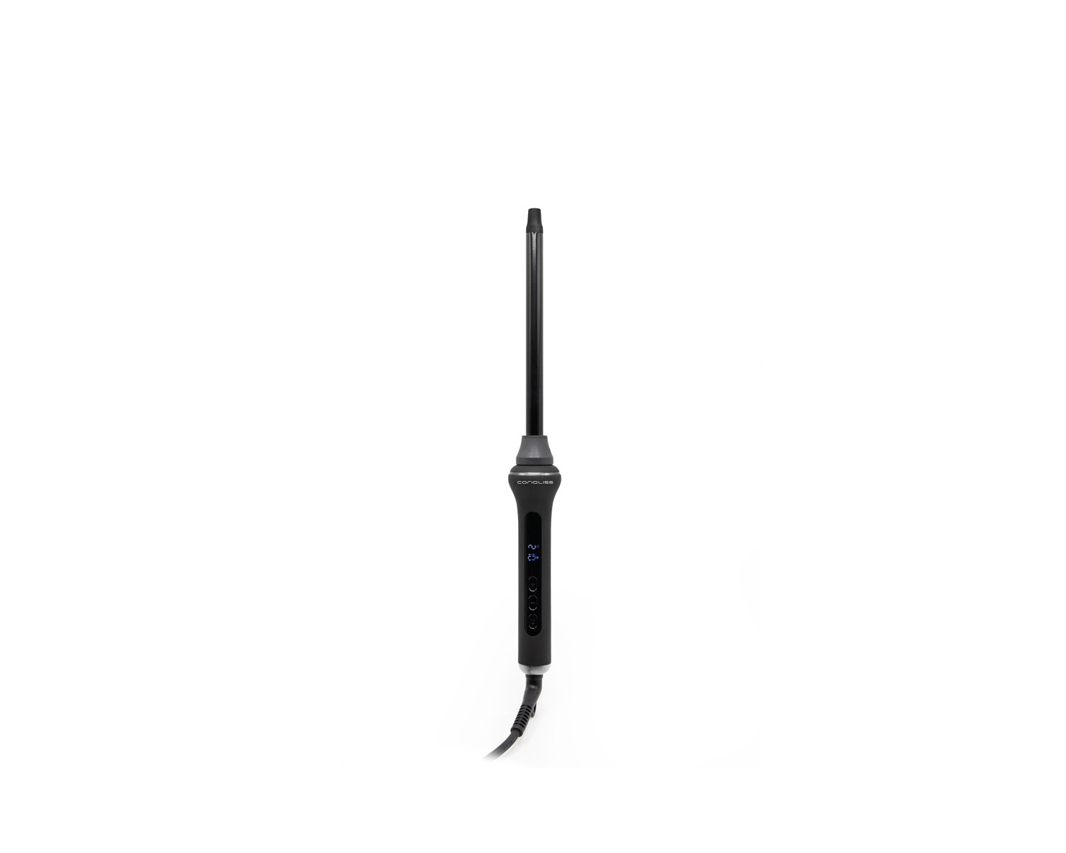 Rizador Digital Corioliss Style Stick  Black Soft Touch Chrome