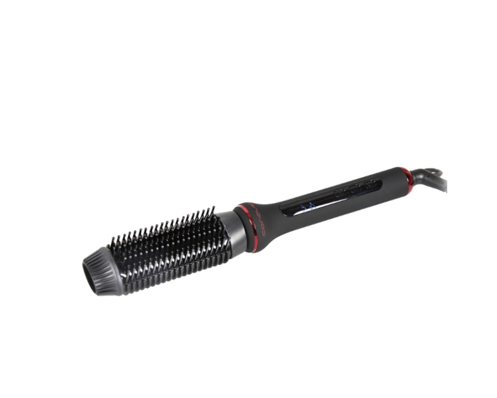 Kit Corioliss Plancha de pelo C5 Black Red + Cepillo Hot Brush