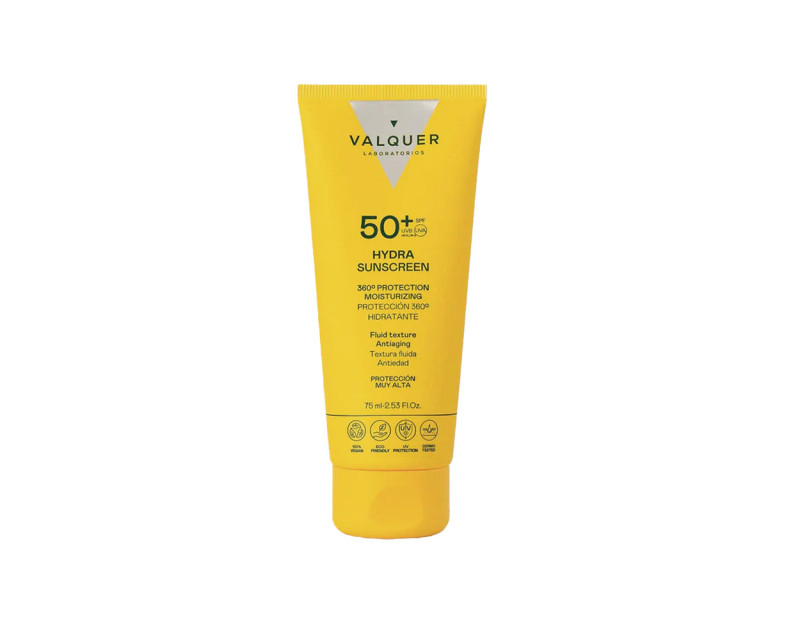 Valquer Protector Solar Facial Hydra SPF50+75ml