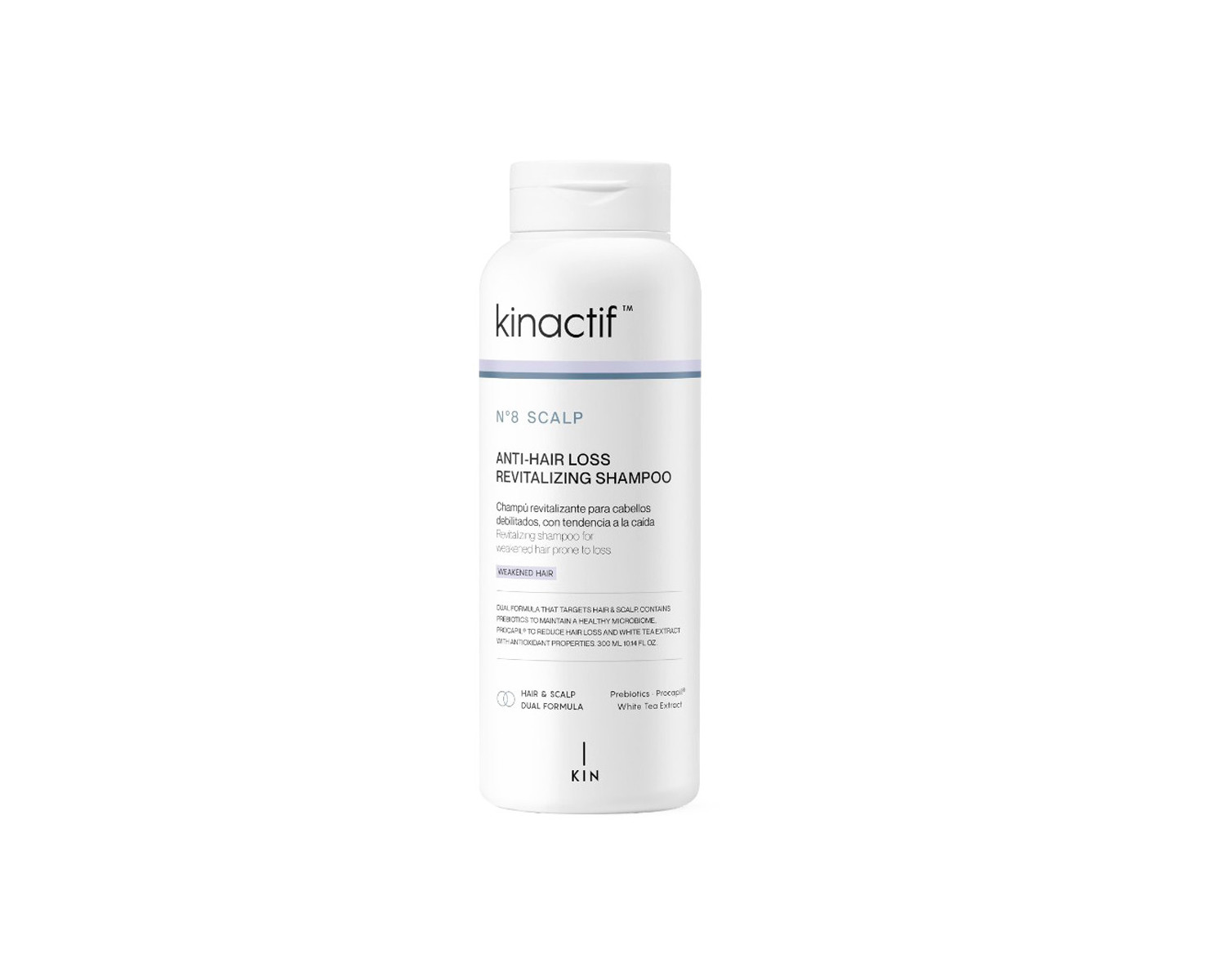 Kinactif Shampoo Scalp Antin Hair Loss Revit  Nº8  300 ml