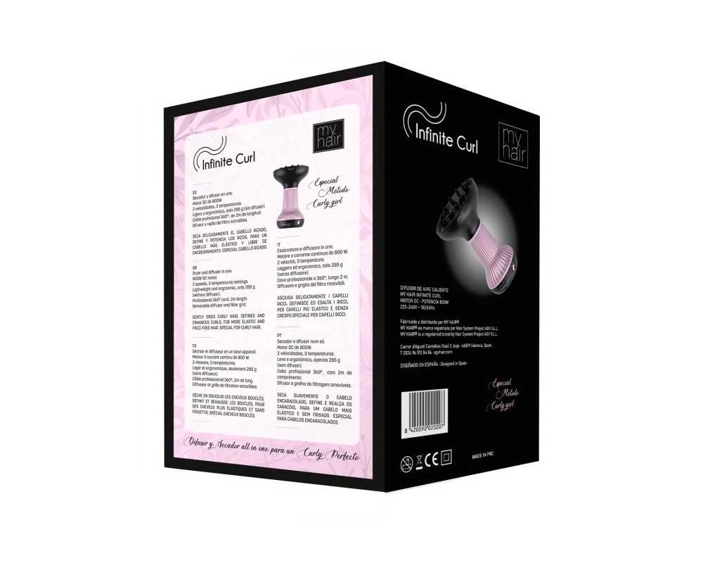 Agv Secador difusor Infinite Curl