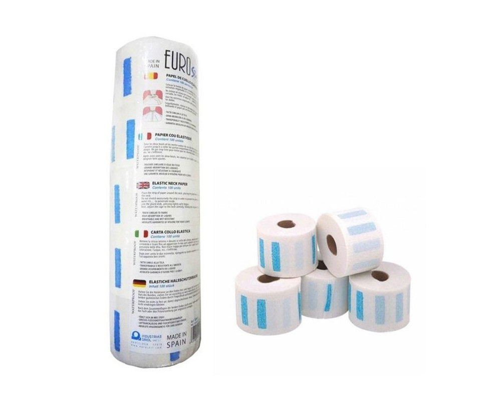 Eurostil papel de cuello rollo 5 unidades