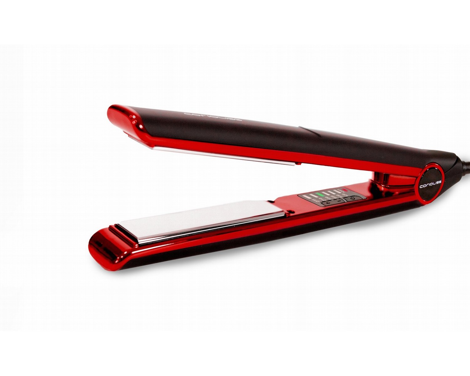 Kit Corioliss Plancha de pelo C1 Black Red + Mini Plancha C-Trip Black Red