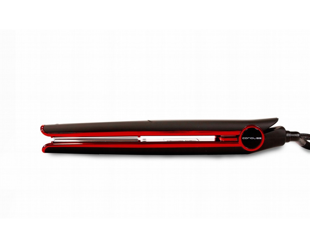 Kit Corioliss Plancha de pelo C1 Black Red + Mini Plancha C-Trip Black Red