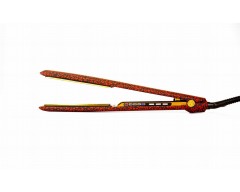 Kit Corioliss Plancha de pelo C3 Red Leopard + Cepillo Hot Brush Red Leopard