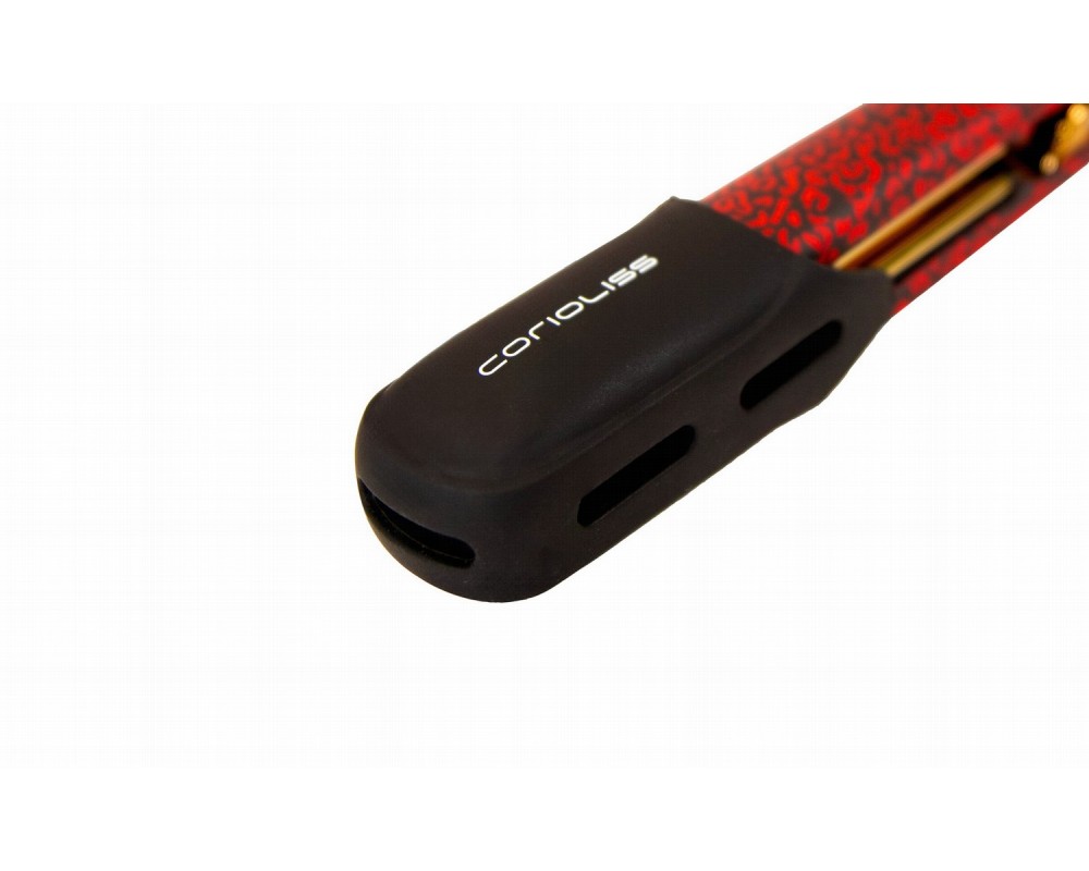Kit Corioliss Plancha de pelo C3 Red Leopard + Cepillo Hot Brush Red Leopard