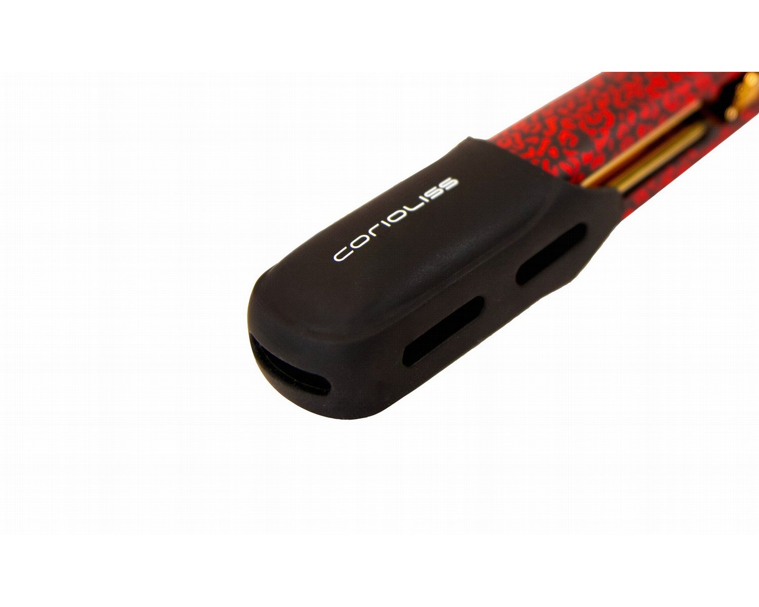 Kit Corioliss Plancha de pelo C3 Red Leopard + Cepillo Hot Brush Red Leopard