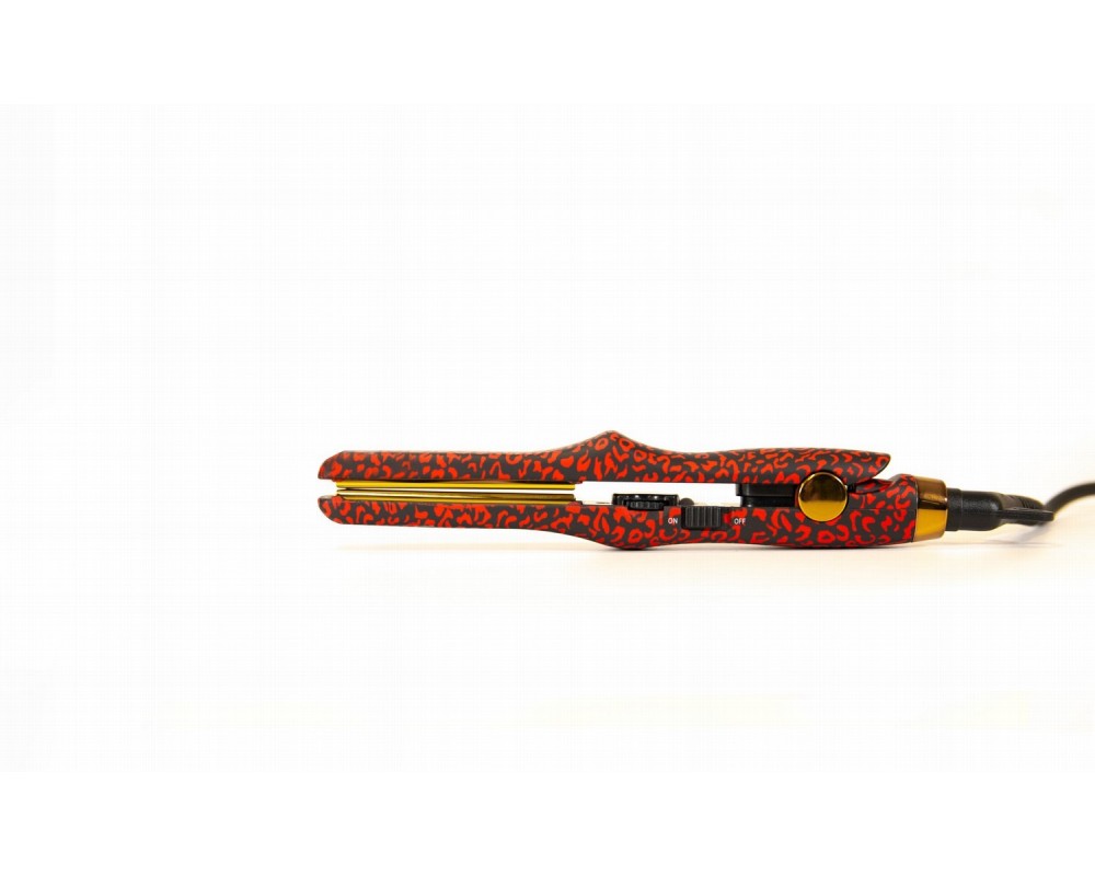 Kit Corioliss Plancha de pelo C1 Red Leopard + Mini Plancha C-Trip Red Leopard