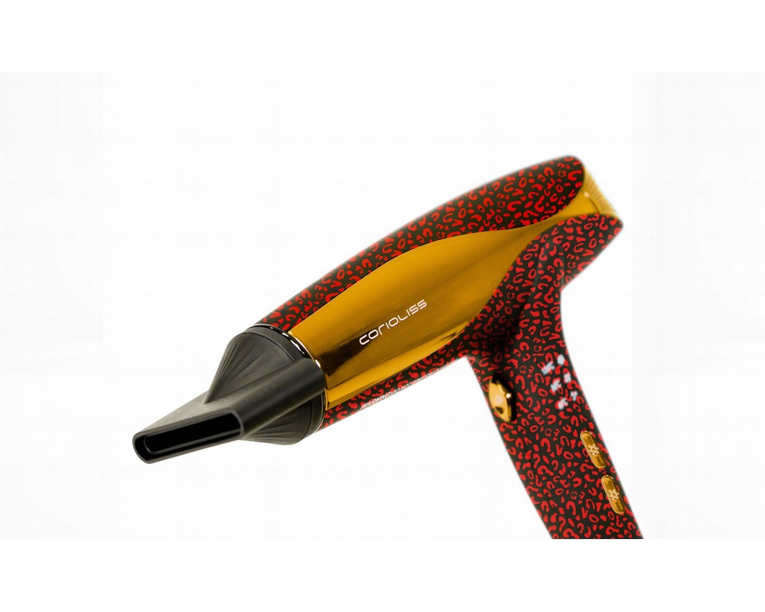 Kit Corioliss Plancha de pelo C5 Red Leopard + Secador Wind Red Leopard