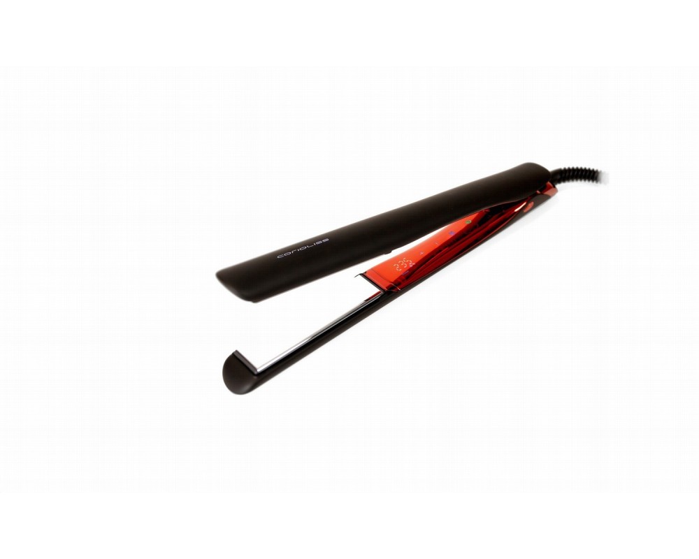 Kit Corioliss Plancha de pelo C5 Black Red  + Secador Wind Black Red